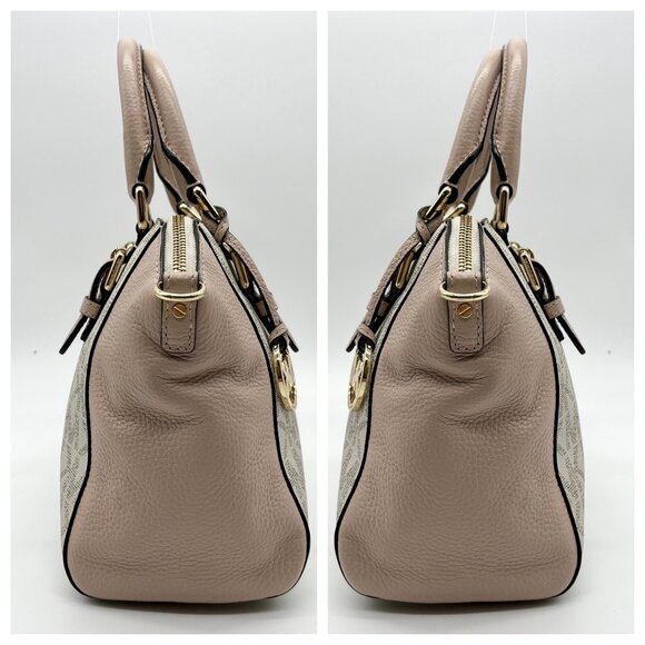 Michael Kors Light Pink & Beige Ciara Crossbody Tote - Picture 3 of 12